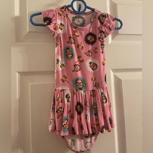 Posh peanut twirl dress